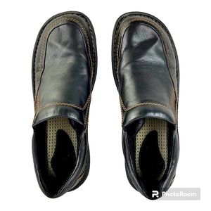 Born Men's Blast III Leather Black Slip-On Size 11M